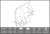 BERAL 1975814806016496 Brake Lining Kit, drum brake